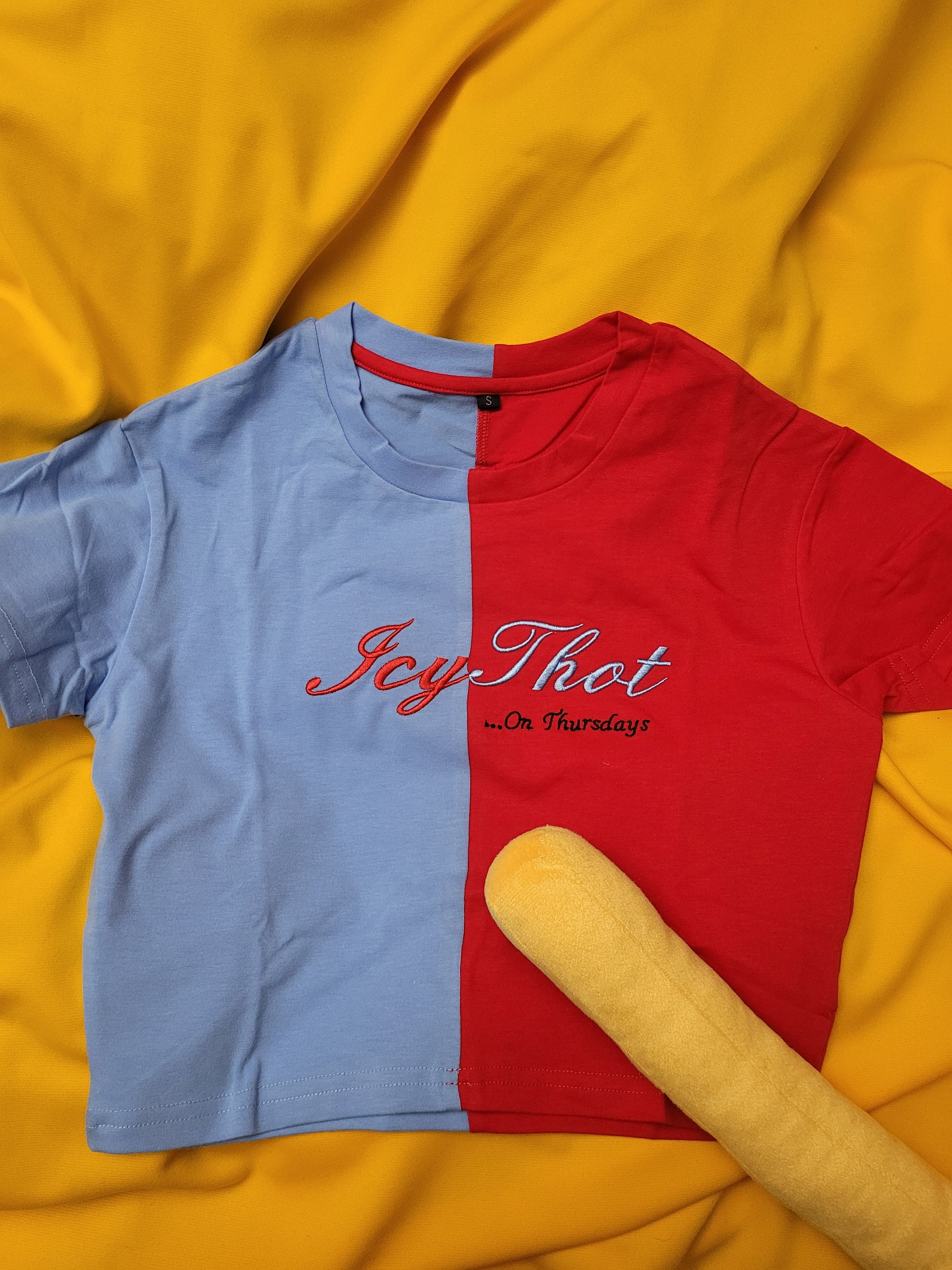 IcyThot On Thursdays Crop Top - Small Frye Designs