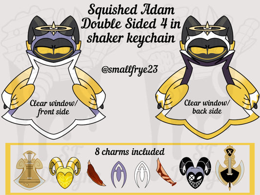 (Pre-Order) Squished Adam Shaker Keychain