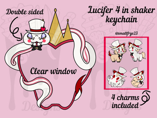 (Pre-Order) Lucifer Shaker Keychain