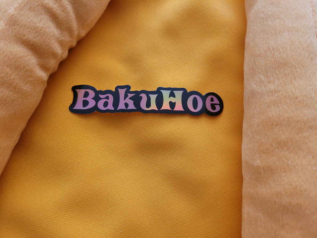 BakuHoe Holo Sticker