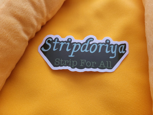 Stipdoriya (Strip For All) Glossy Sticker