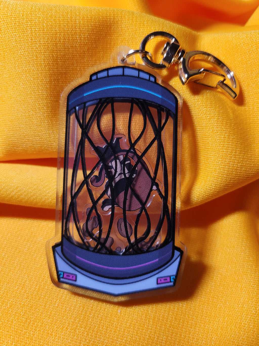 Legendary Experiment Keychain